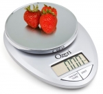 Ozeri Pro Digital Kitchen Food Scale, 1g to 12 lbs Capacity, Elegant Chrome