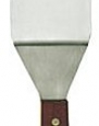 NEW, 7½-Inch Square-End Spatula, Turner Spatula, Grilling, Spatula, Barbecue BBQ Spatula, Solid Stainless Steel, Riveted Smooth Wood Handle, Commercial Grade