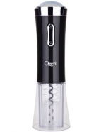 Ozeri Nouveaux Electric Wine Opener with Removable Free Foil Cutter, Elegant Black