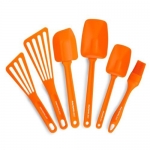 Rachael Ray Tools 6-Piece Utensil Set, Orange
