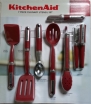 KitchenAid Cook's 7 Piece Culinary Utensil Set (Red)