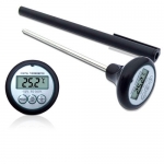 Digital Meat Thermometer Instant-Read for Cooking & BBQ Thermometer with Stainless Steel Probe