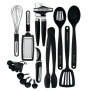 KitchenAid Classic 17-piece Tools and Gadget Set, Black
