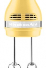 KitchenAid KHM512MY 5-Speed Ultra Power Hand Mixer, Majestic Yellow