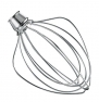 KitchenAid K45WW Wire Whip for Tilt-Head Stand Mixer